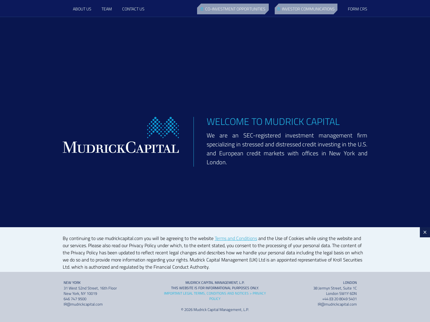 Mudrick Capital Management