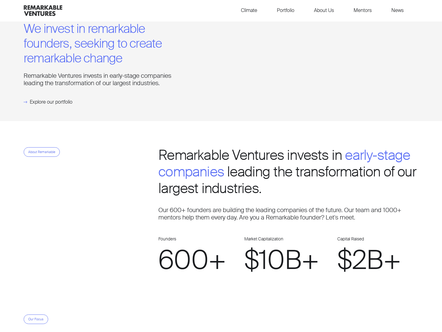 Remarkable Ventures Climate Fund (RVC)