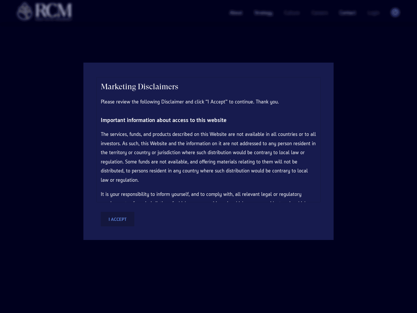RCM Private Markets Fund managed by Rokos Capital Management (US) LP
