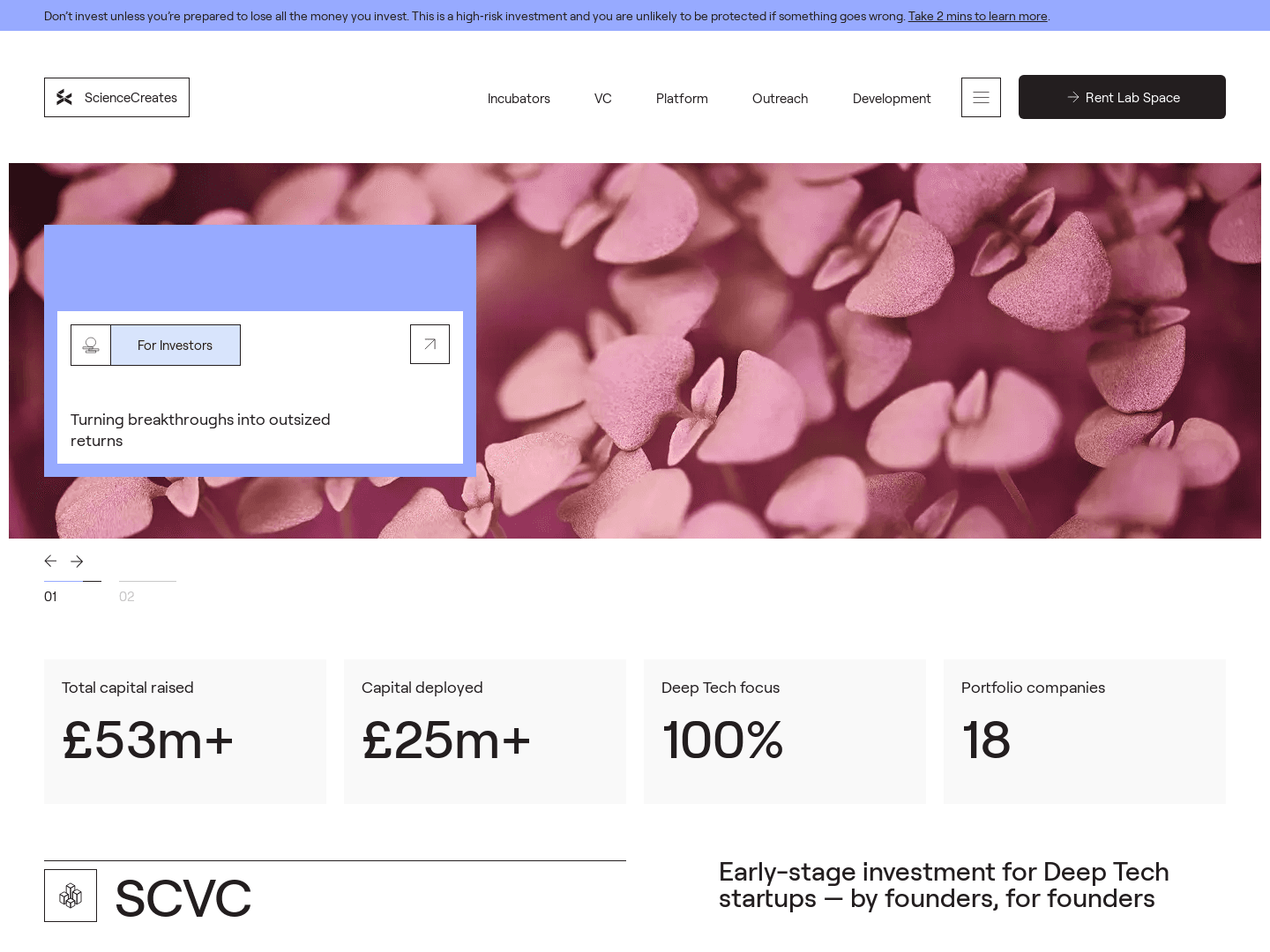SCVC (Science Creates)