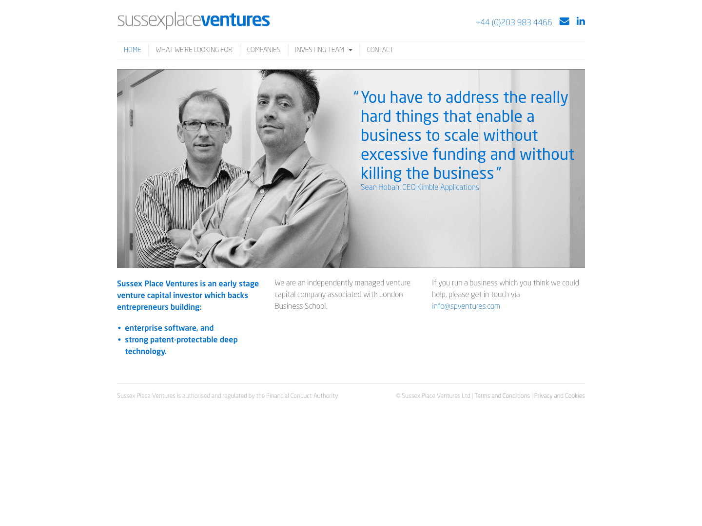 Sussex Place Ventures