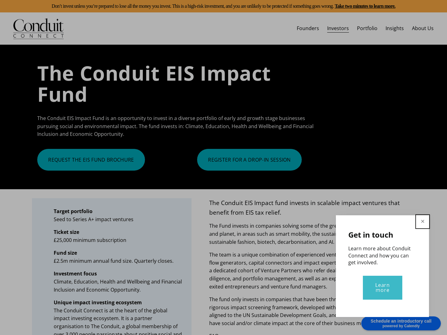 The Conduit Impact Fund