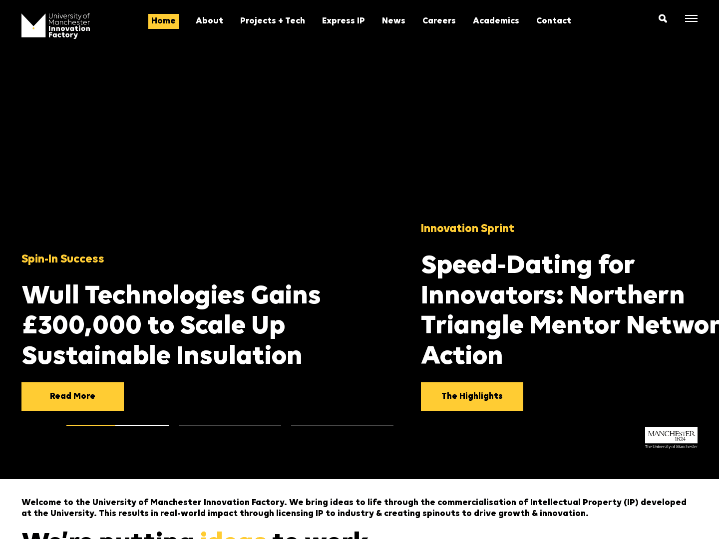 University of Manchester Innovation Factory