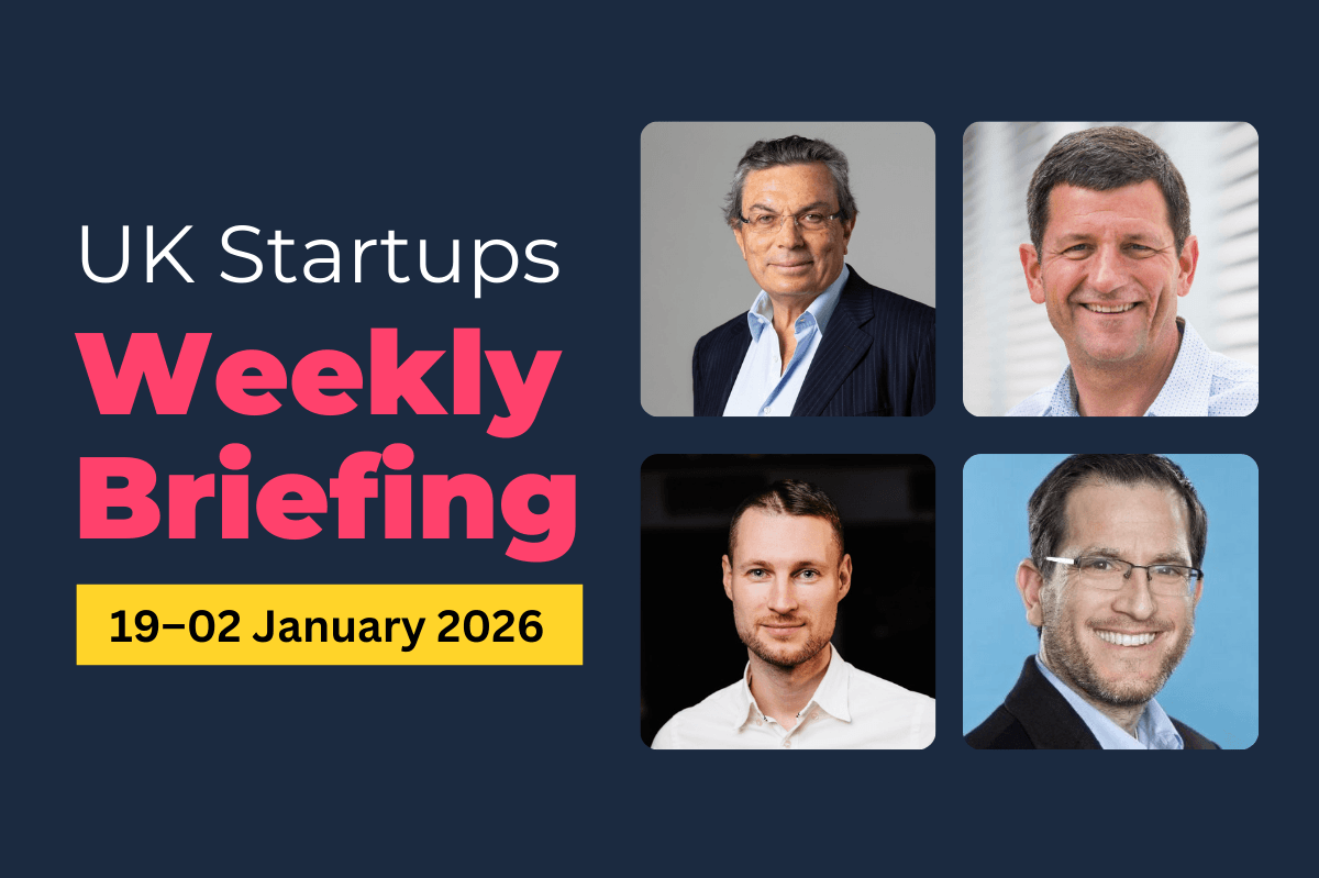 Weekly Briefing: Greentech, fintech and AI attract £1.07B in UK startup funding (29 Dec–2 Jan 2026)