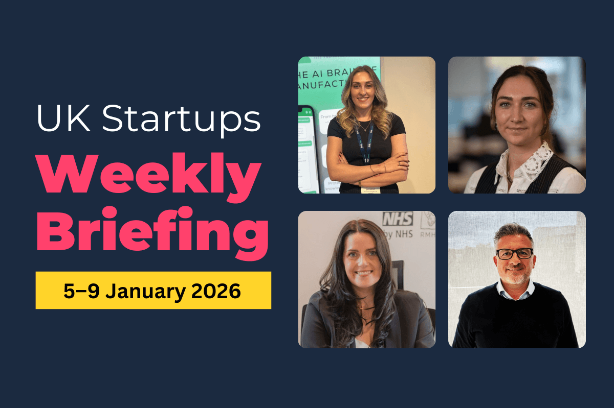 Weekly Briefing: AI, biotech and fintech secure £1.94B in UK startup funding (5–9 Jan 2026)