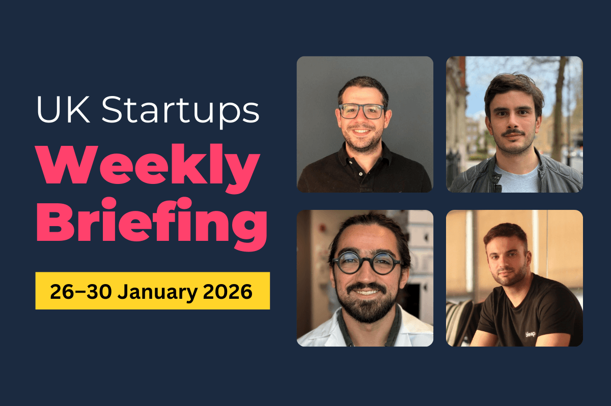 Weekly Briefing: AI, healthtech and ecommerce drive £321.3M in UK startup funding (26–30 Jan 2026)