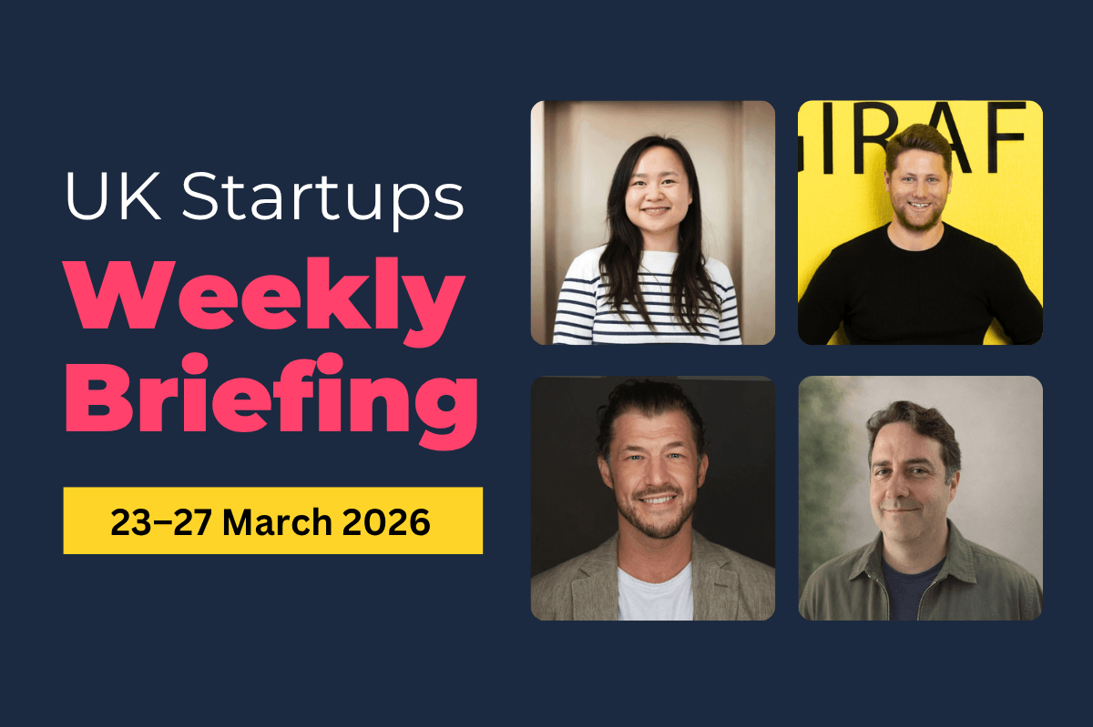 Weekly Briefing: AI, fintech and hrtech drive £149.1m in UK startup funding (23–27 Mar 2026)