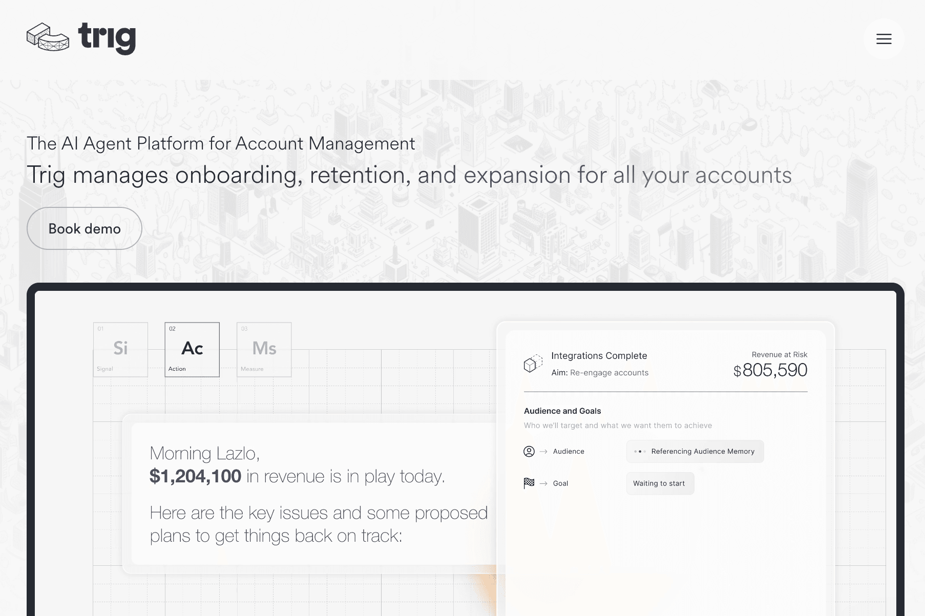 AI agent platform Trig raises £4.46m led by 20VC with Frontline Ventures