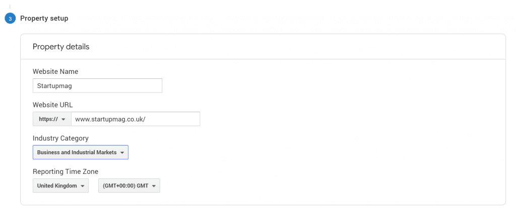 setup google analytics 7