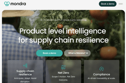 Supply chain AI platform Mondra raises £10m led by AlbionVC with Planet A Ventures
