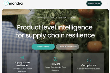 Supply chain AI platform Mondra raises £10m led by AlbionVC with Planet A Ventures