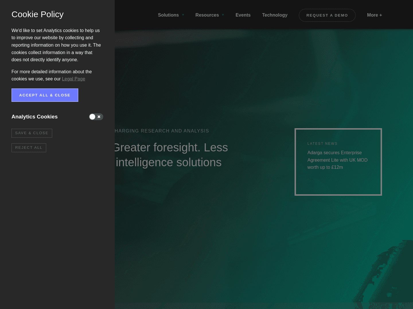 "Adarga Secures $20 Million to Propel AI Innovation"