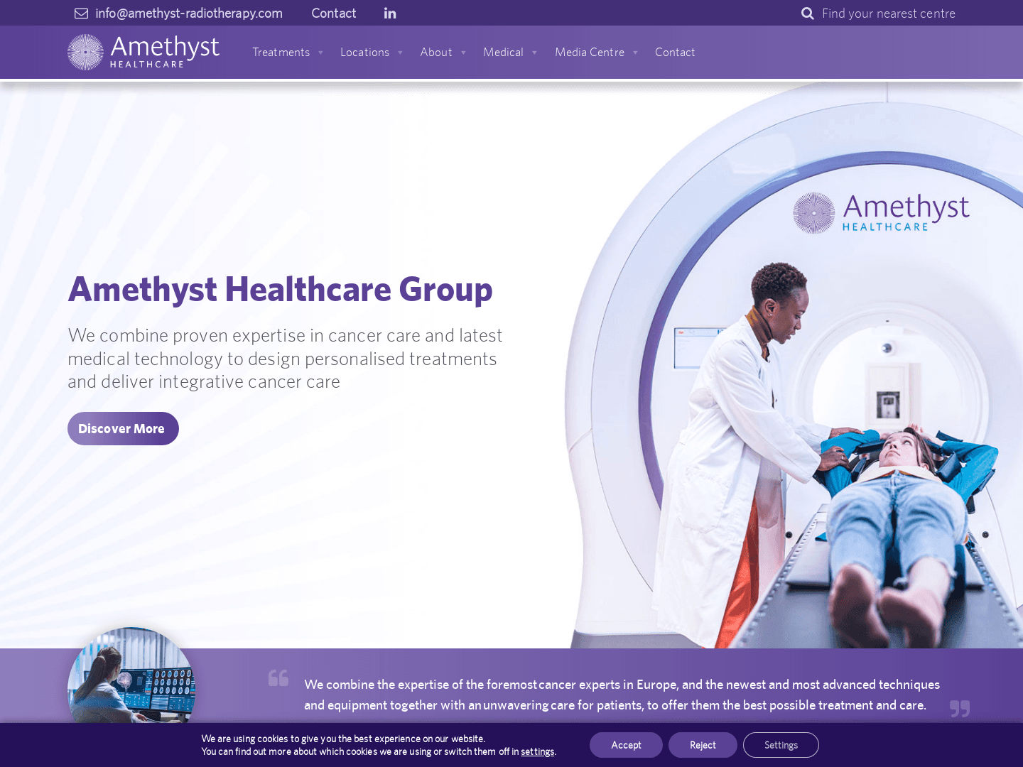Amethyst Radiotherapy Group Expands with €300m Financing Agreement