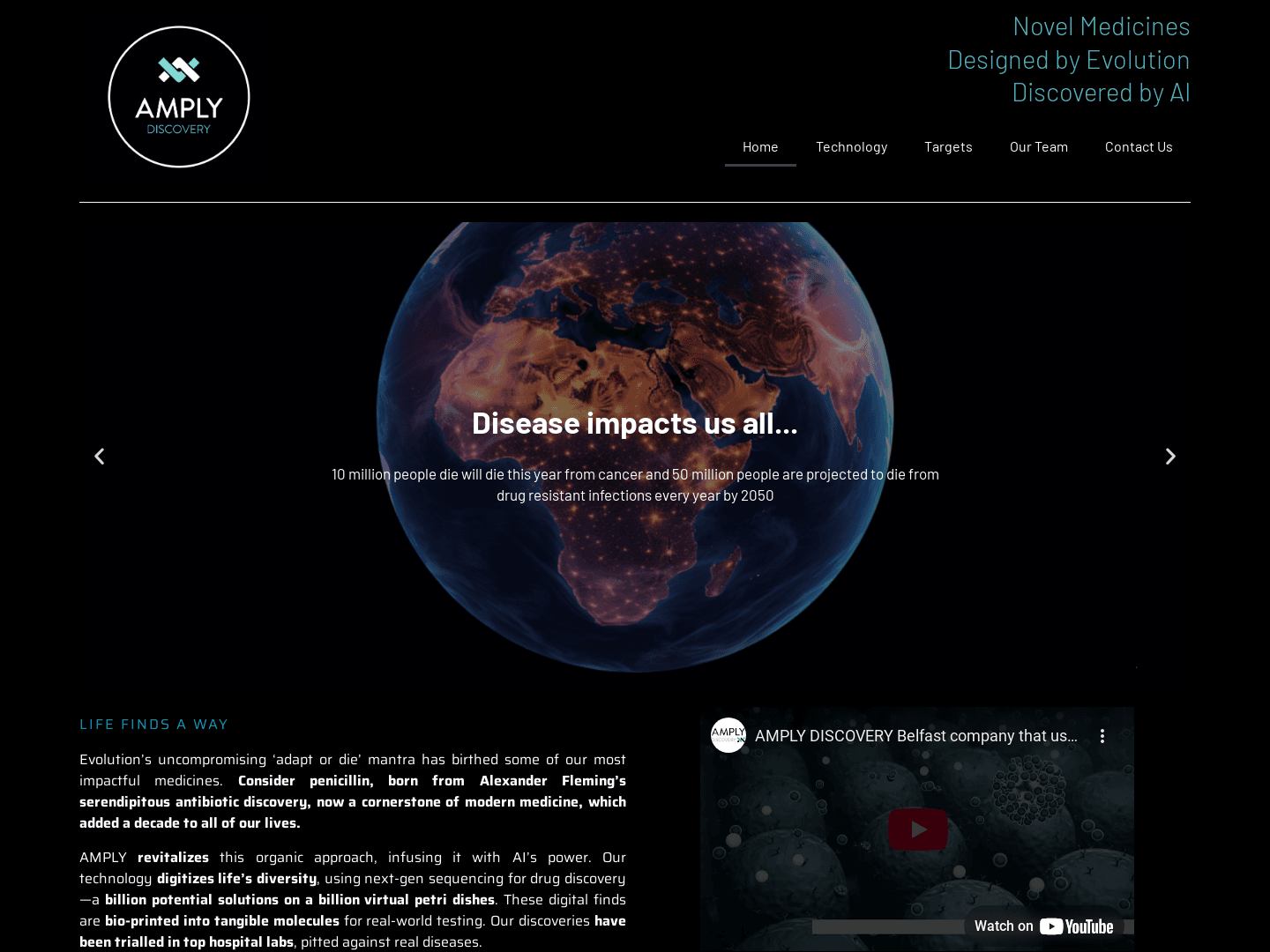 "AMPLY Secures £1.3 Million Funding for AI Drug Discovery"