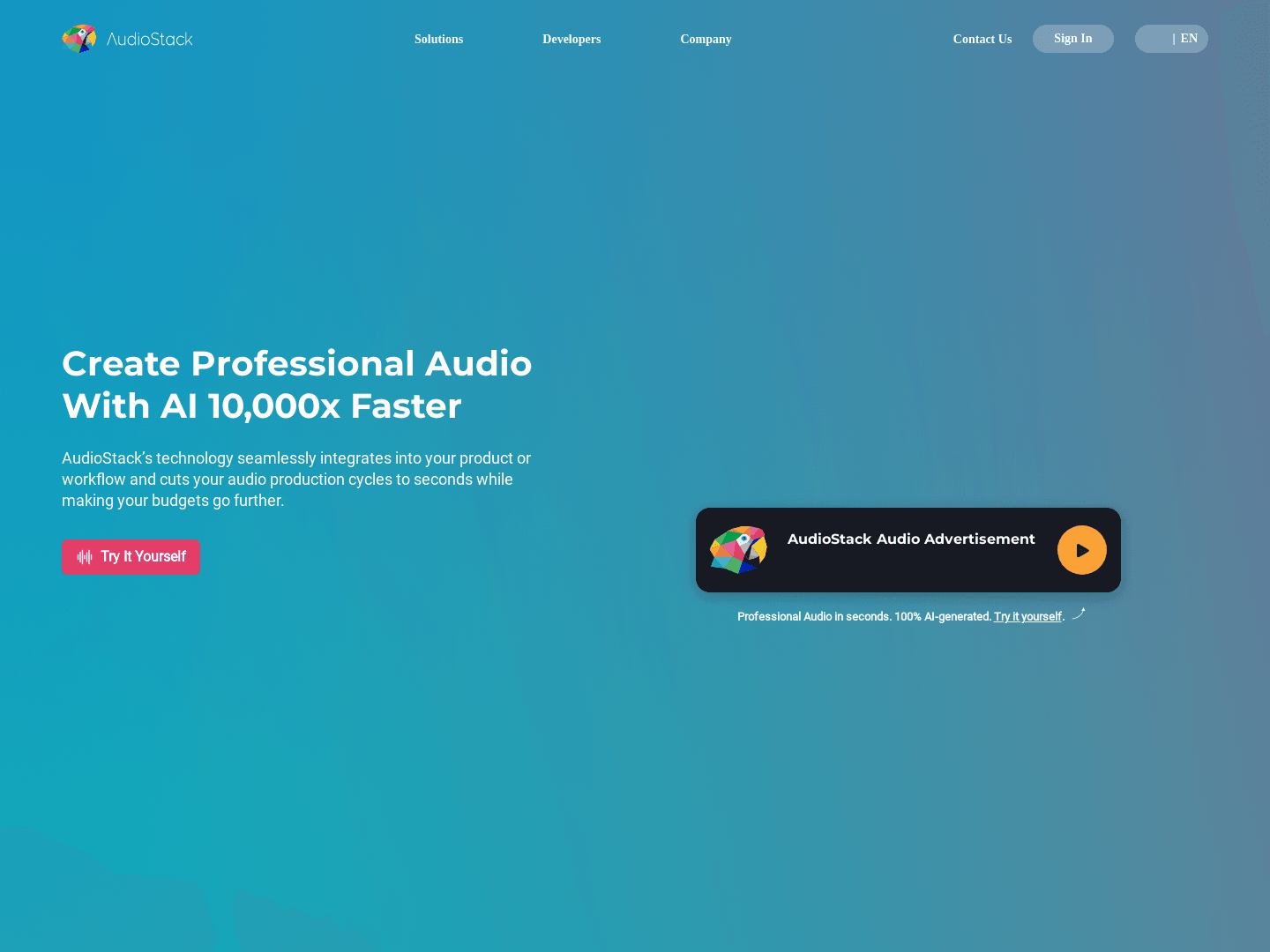 London-based AudioStack secures £2.5m funding to revolutionize audio production