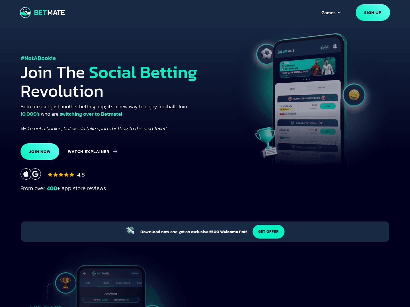 "Betmate Raises $2 Million to Transform Sports Gaming"