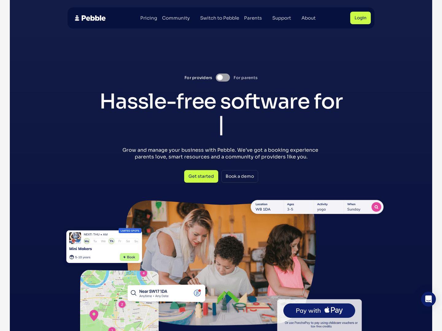 "Pebble Secures £5 Million to Expand Childcare Platform"