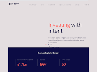 Bowmark Capital london startup