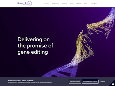 Broken String Biosciences cambridge startup