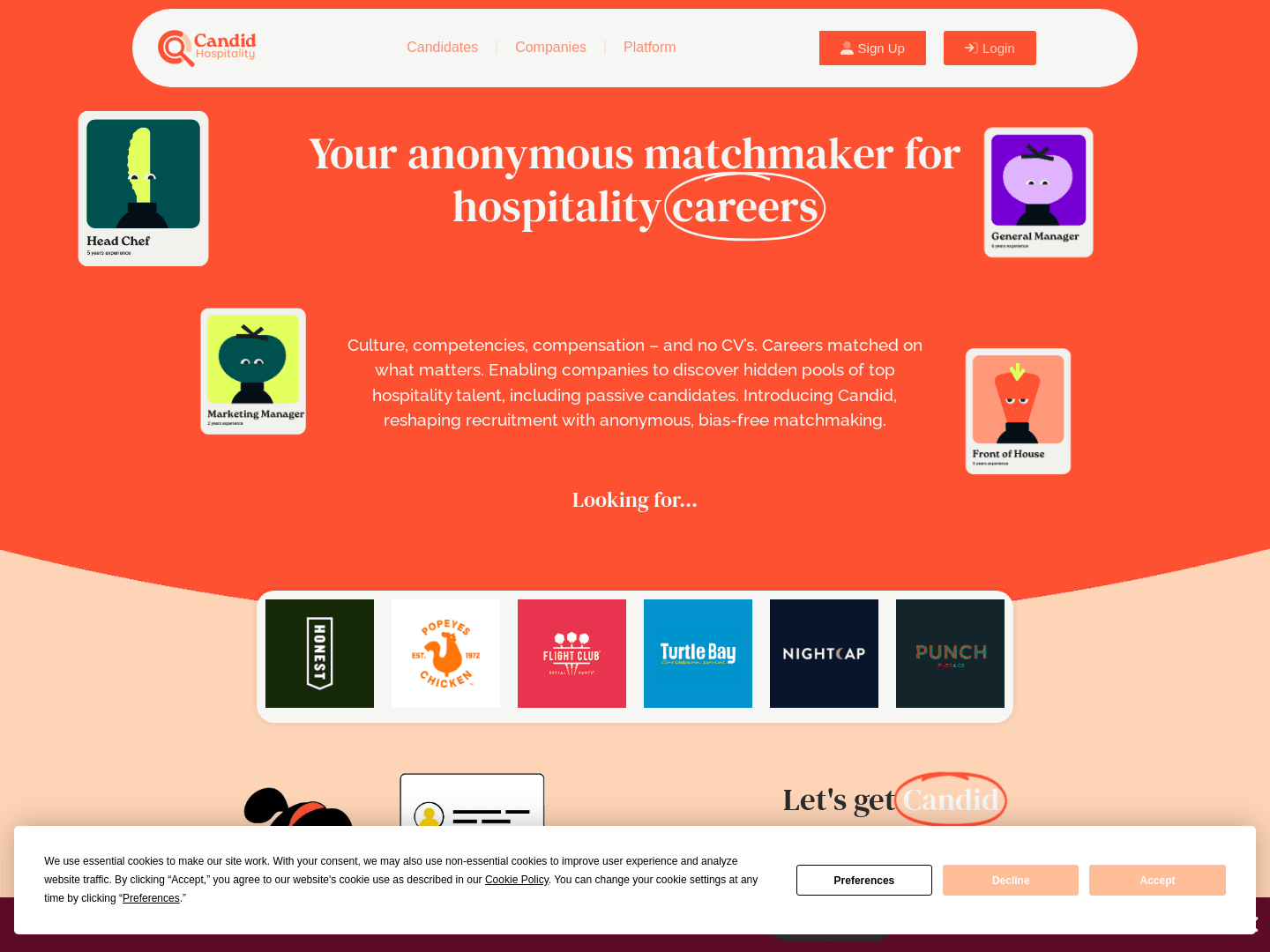 Candid Hospitality Secures £800K to Boost Growth