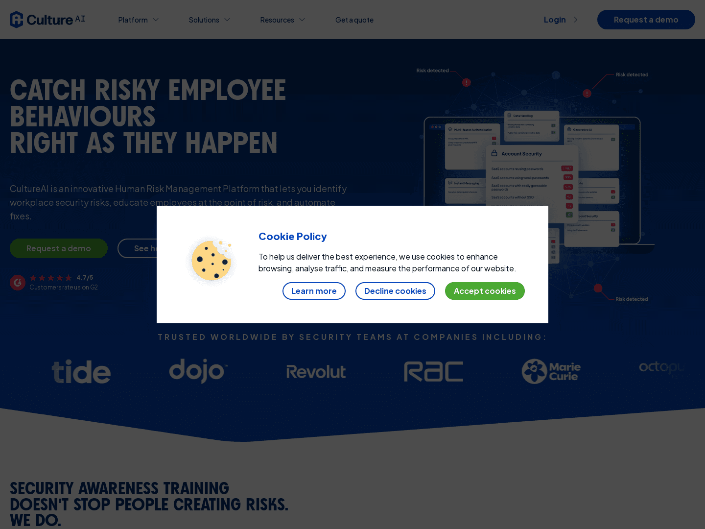 "CultureAI Raises $10 Million for Cybersecurity Expansion"