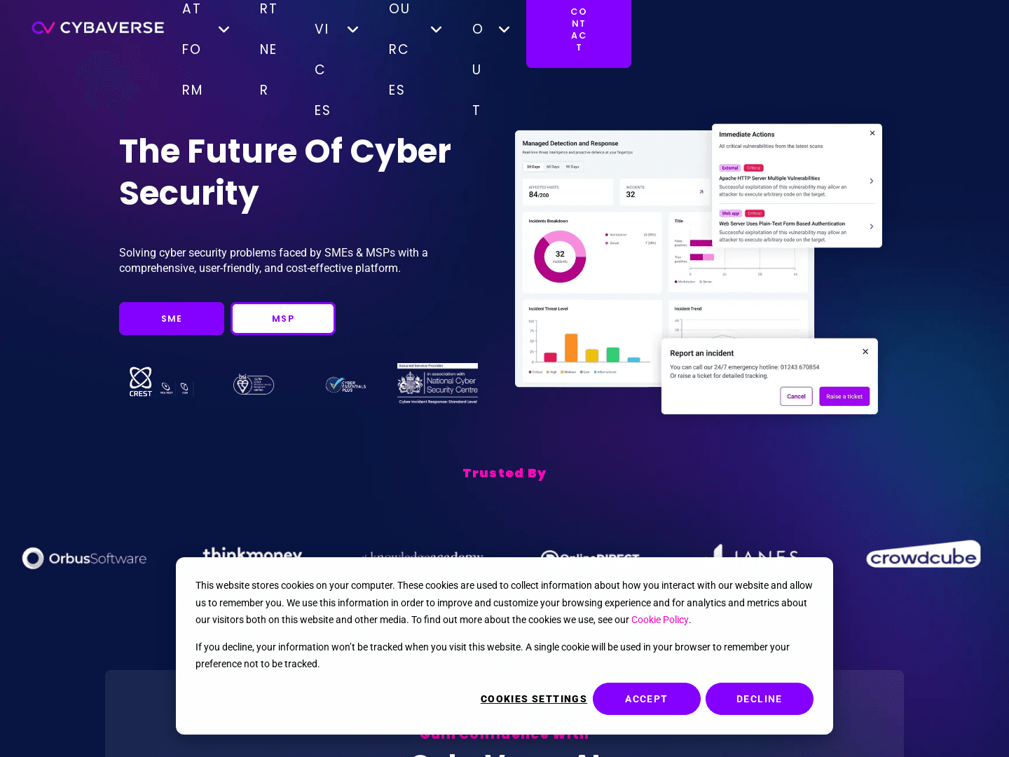 "CybaVerse Secures £1.1 Million Funding for Growth"
