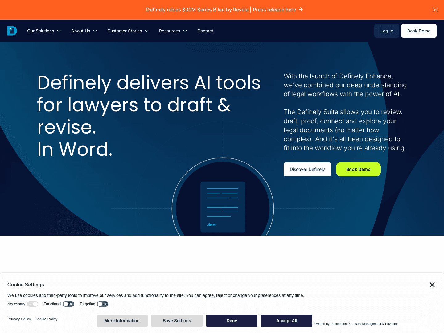 "Definely Secures £22,210,000 to Transform Legal Tech"