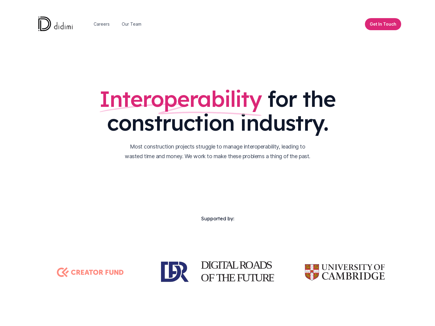 Didimi Raises £752k for Construction Information Management Platform