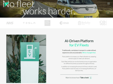 Flock Mobility Secures £1M to Boost EV Fleet Solutions