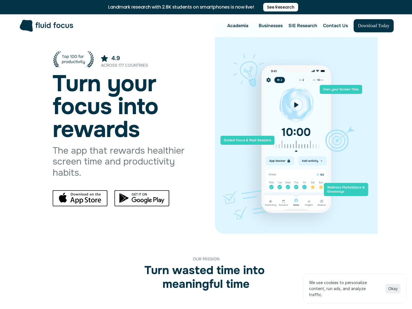 "Fluid Focus Secures £640,000 for Healthier Tech Engagement"