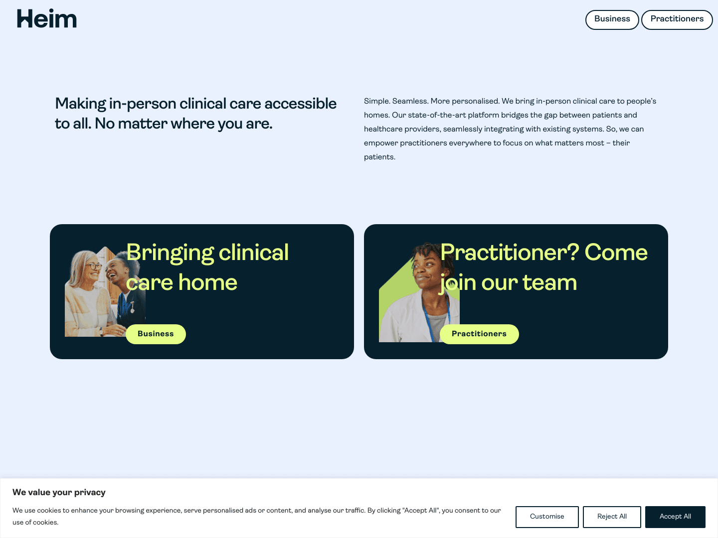 "Heim Health Secures £2.2 Million for At-Home Healthcare"