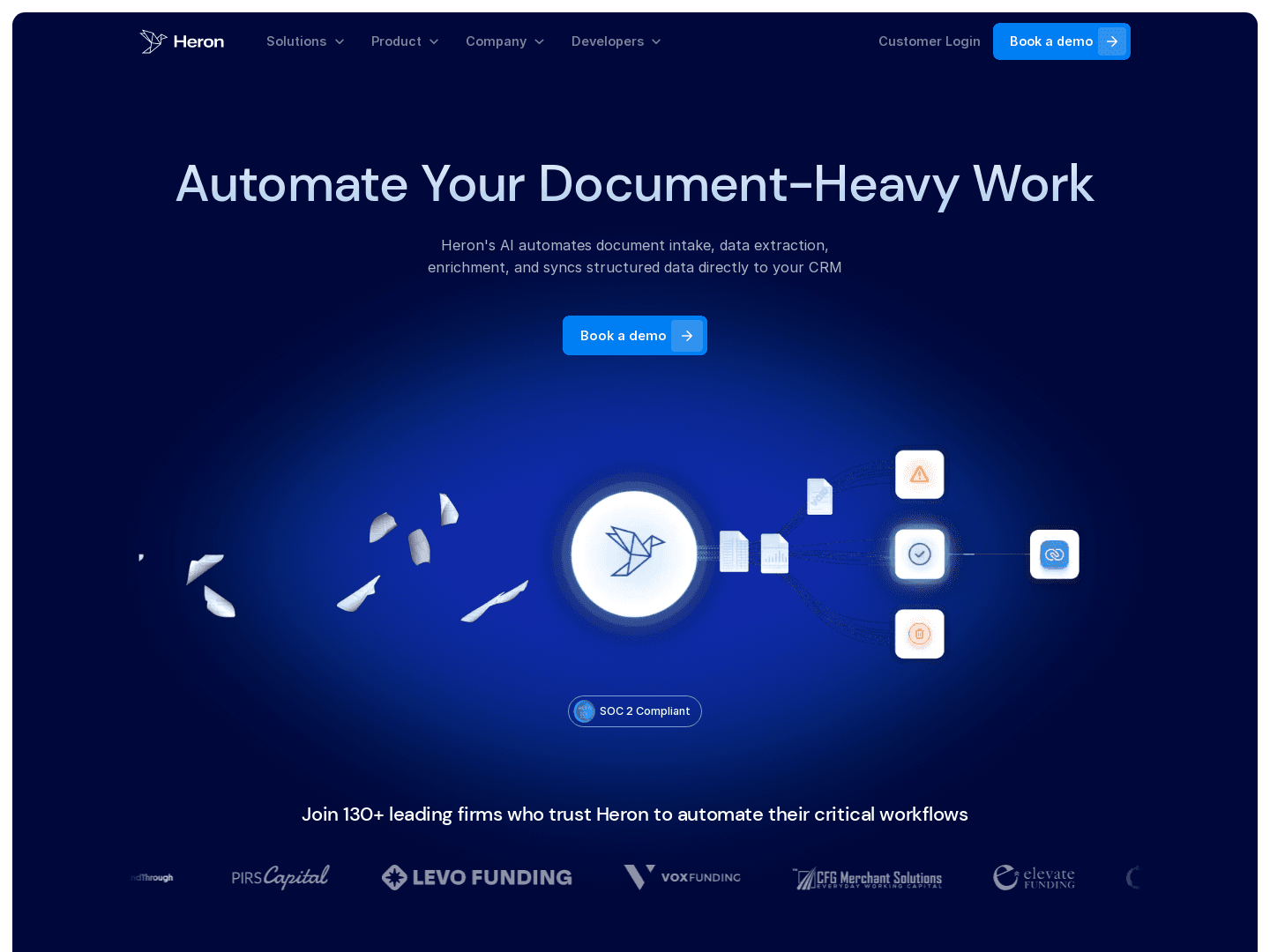 “Heron Secures £11,940,000 to Enhance Business Efficiency”