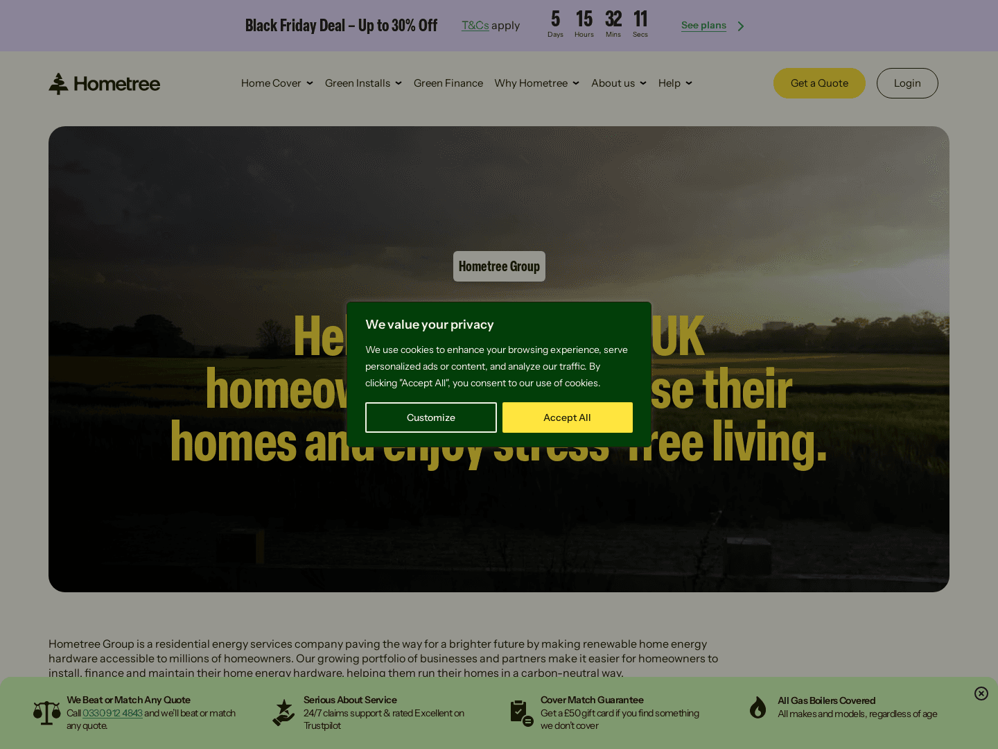 "Hometree Secures $46 Million for Sustainable Home Solutions"