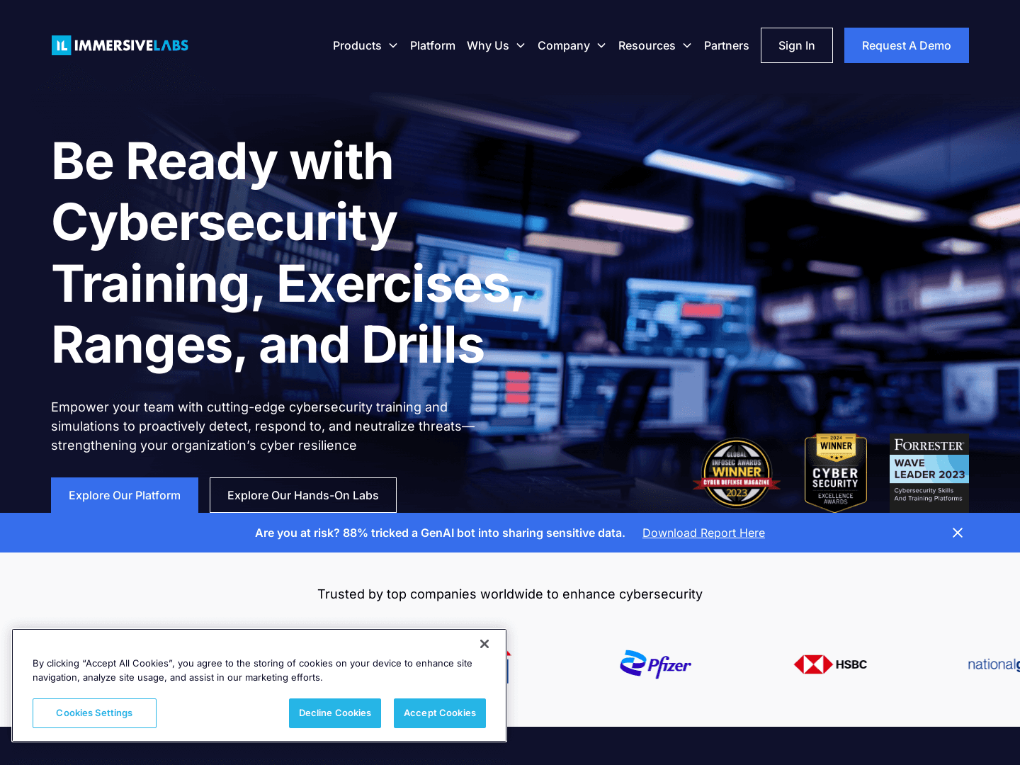 "Immersive Labs Secures $66 Million for Cyber Resilience"