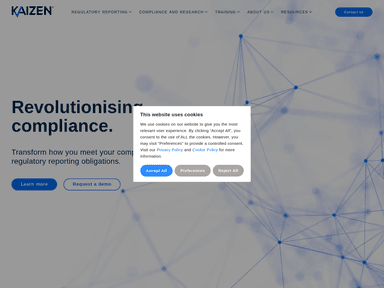 "Kaizen Secures £42 Million for Compliance Innovations"