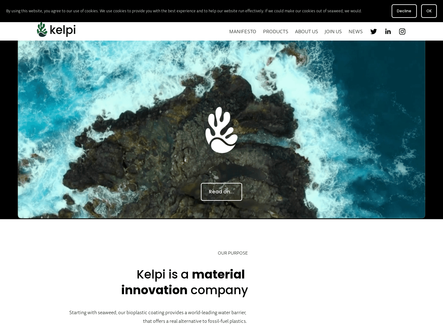 "Kelpi Secures £3 Million for Sustainable Packaging Innovation"
