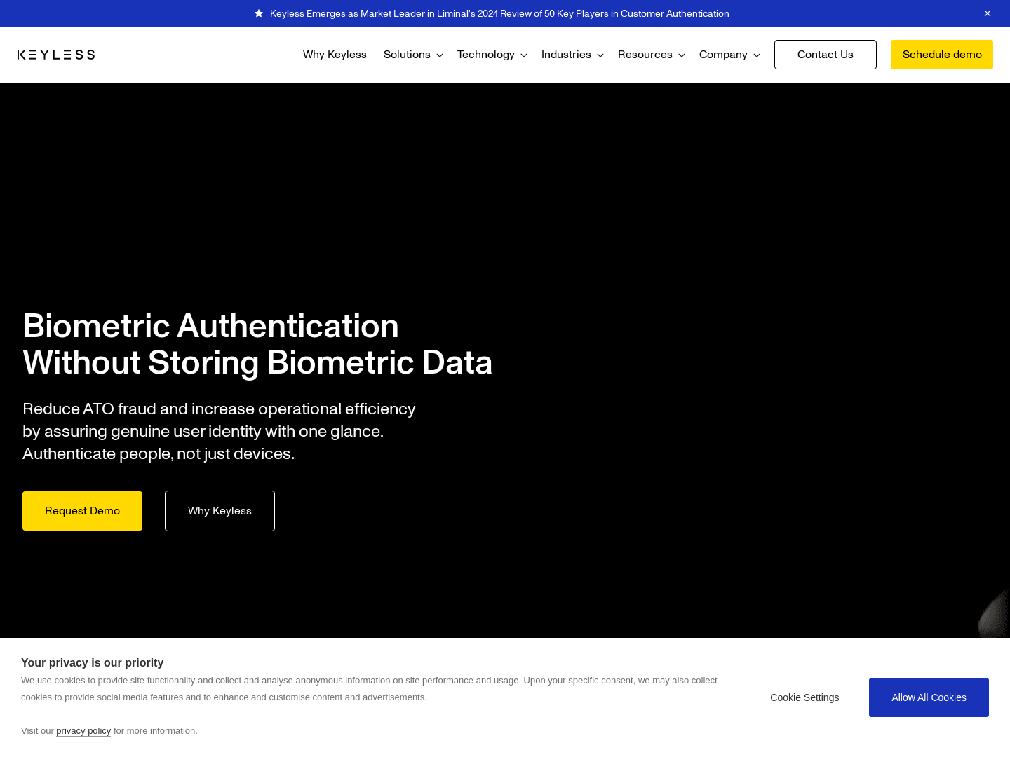 Keyless Raises $6M for Privacy-Preserving Biometric Authentication