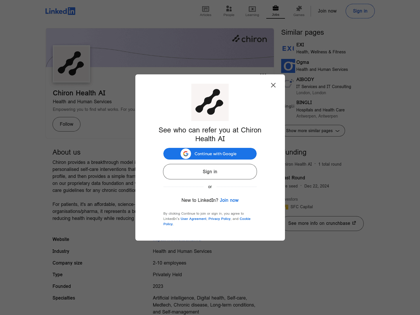"Chiron Health AI Revolutionizes Chronic Disease Management"