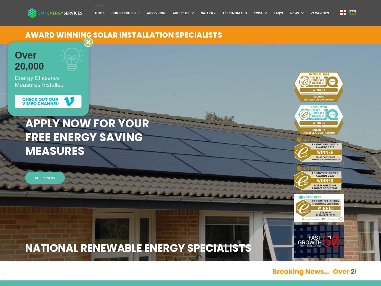 "LMF Energy Services Expands Renewable Energy Installation Offerings"