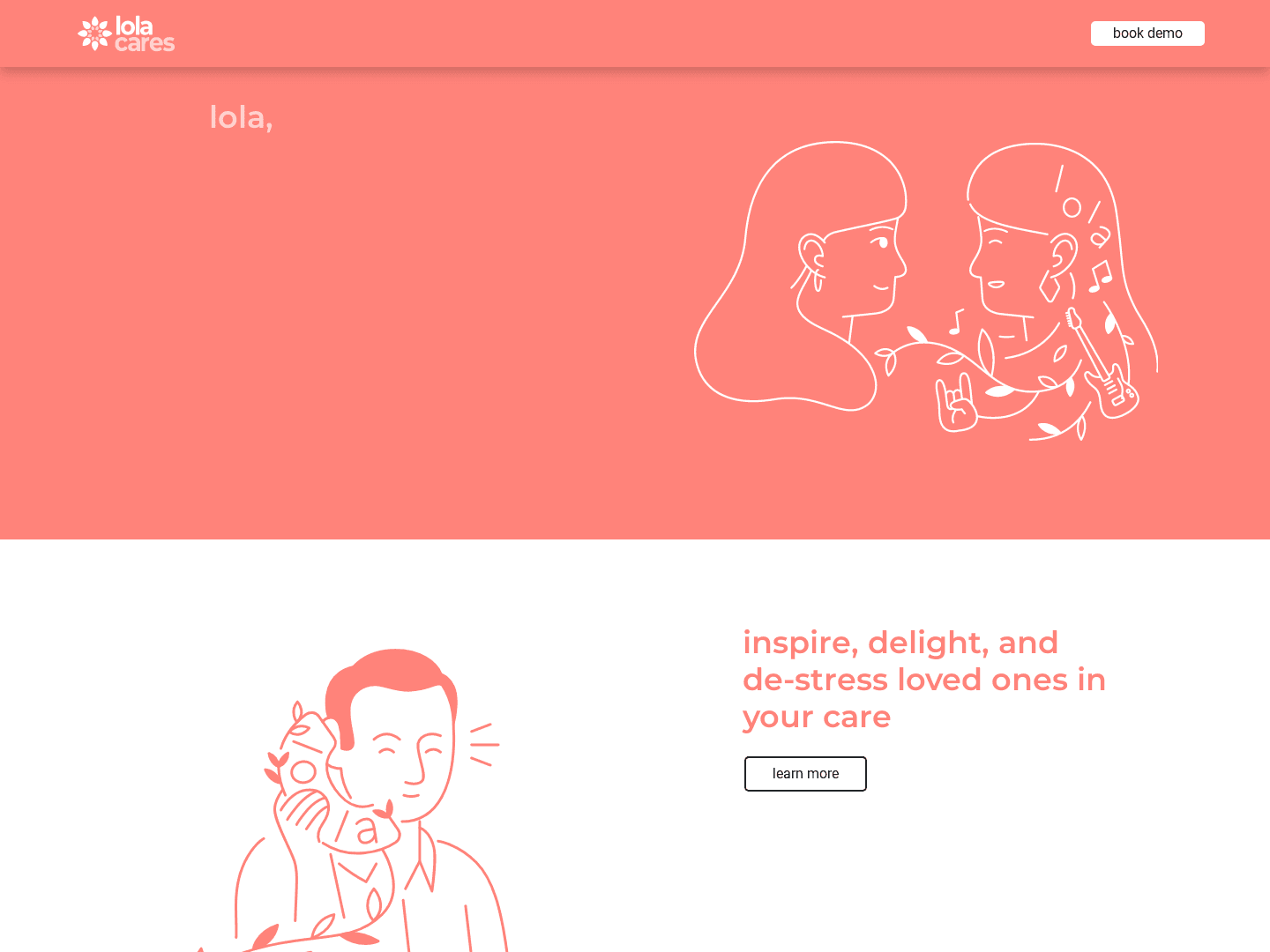 Lola Cares: Innovating Social Care with Digital Assistance