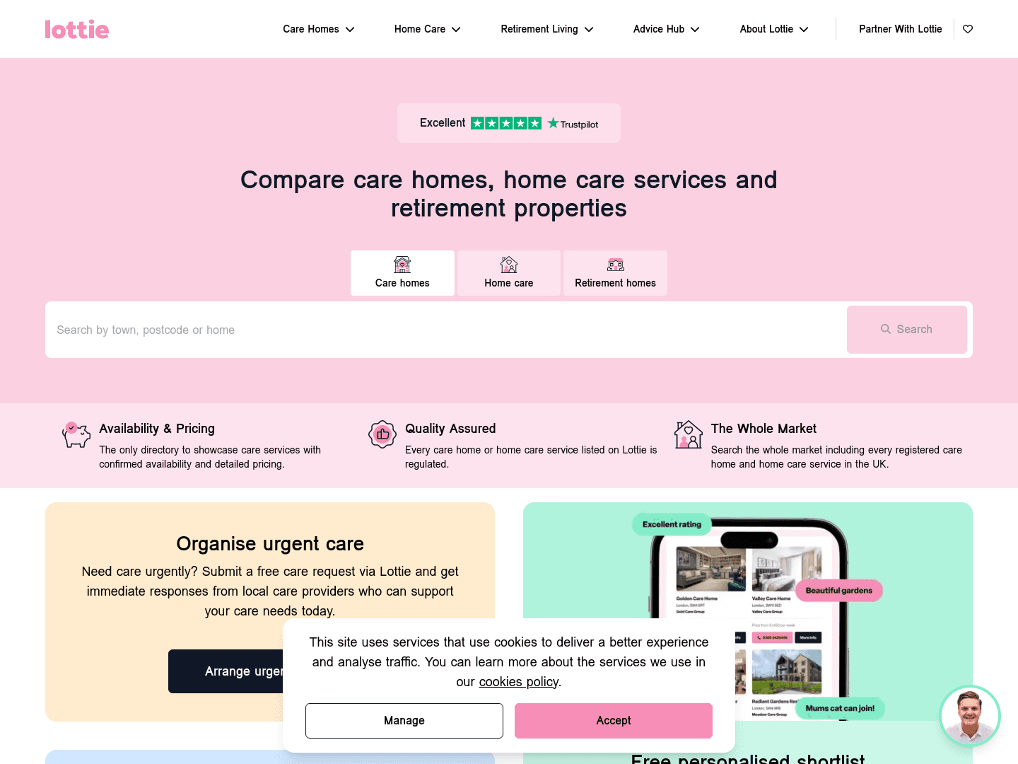 "Lottie Secures $2.5M to Expand Care Marketplace"