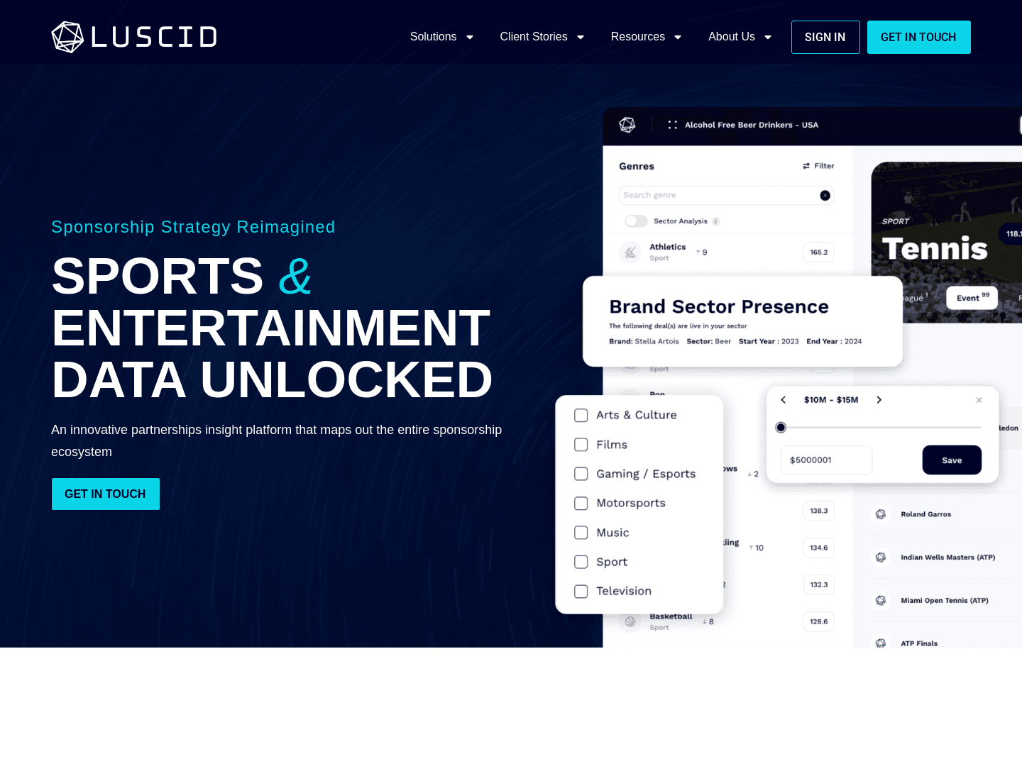 Luscid: Transforming Global Sports Sponsorships with Data-Driven Technology