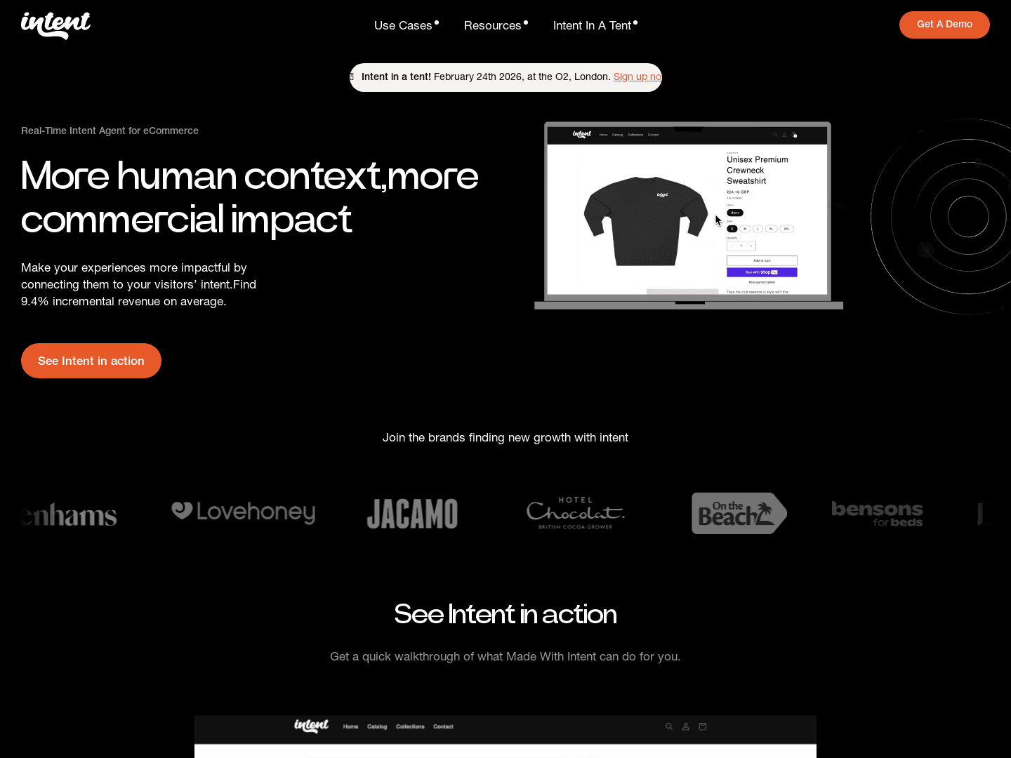 "Made With Intent Revolutionizes eCommerce with Personalized Segmentation Platform"