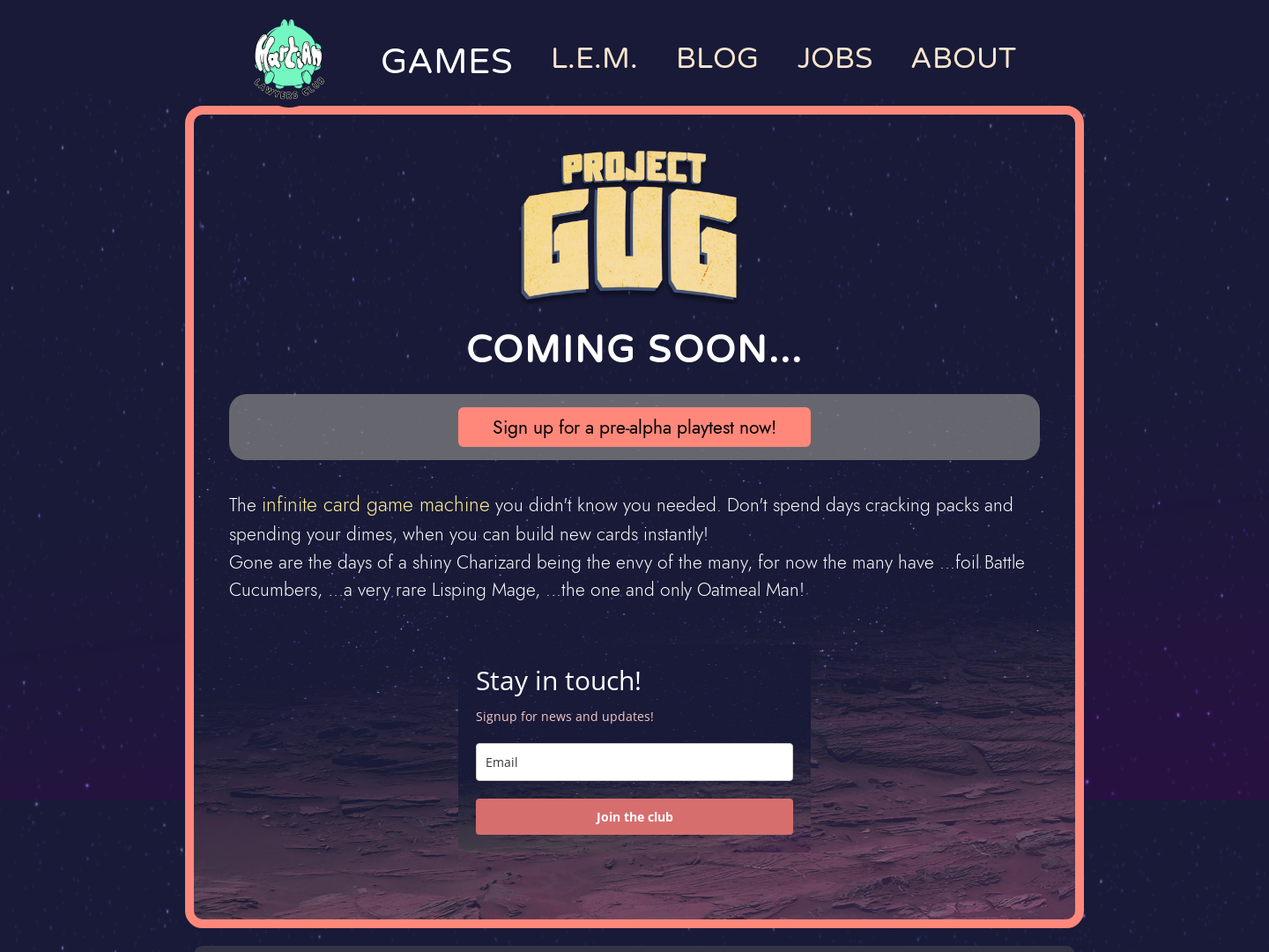 "Martian Lawyers Club Raises $2.2M for AI-Powered Game Personalization"
