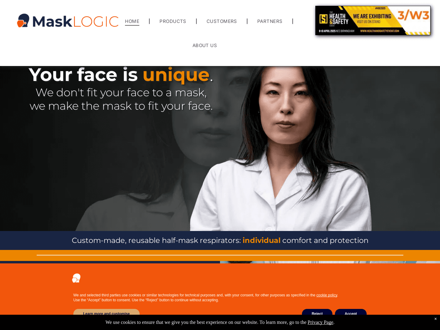 "Mask Logic Secures £780,000 to Enhance Workplace Safety"