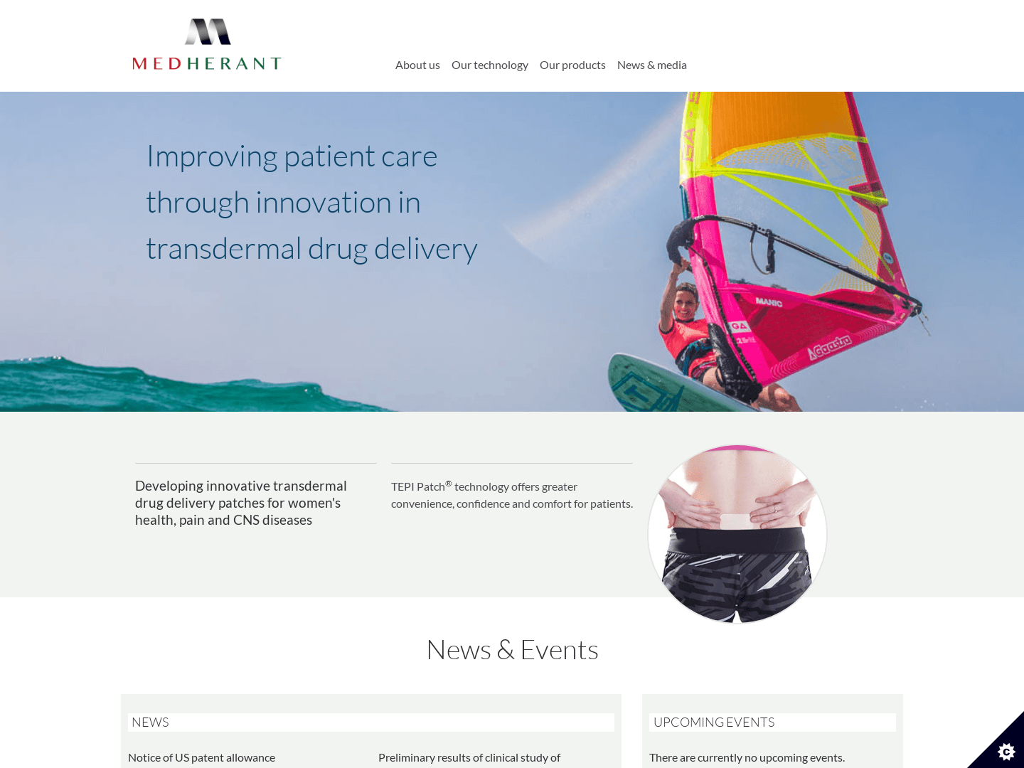 "Medherant Raises £3 Million for Innovative Testosterone Patch"