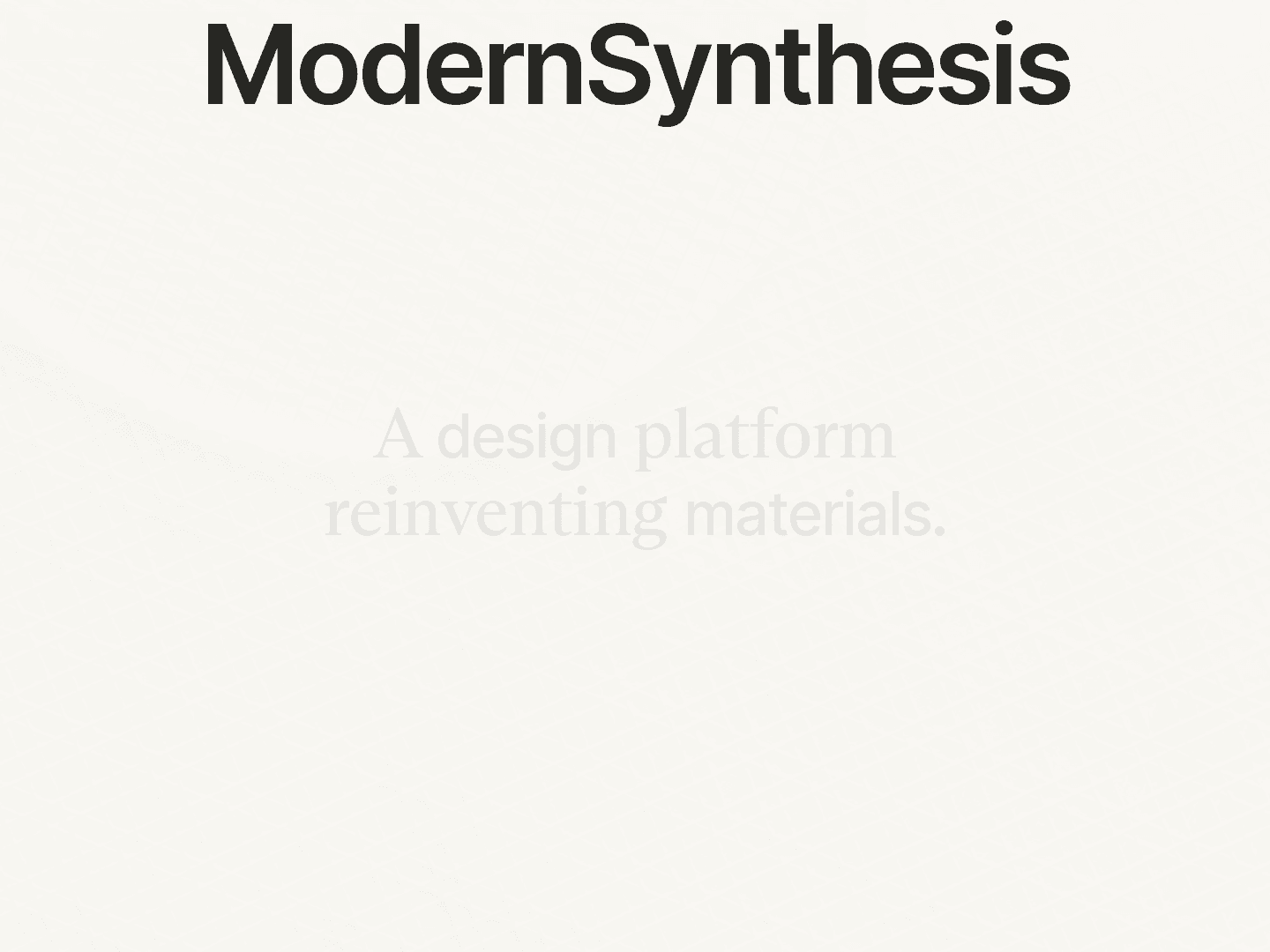 "Modern Synthesis Raises £5.5M for Sustainable Innovation"