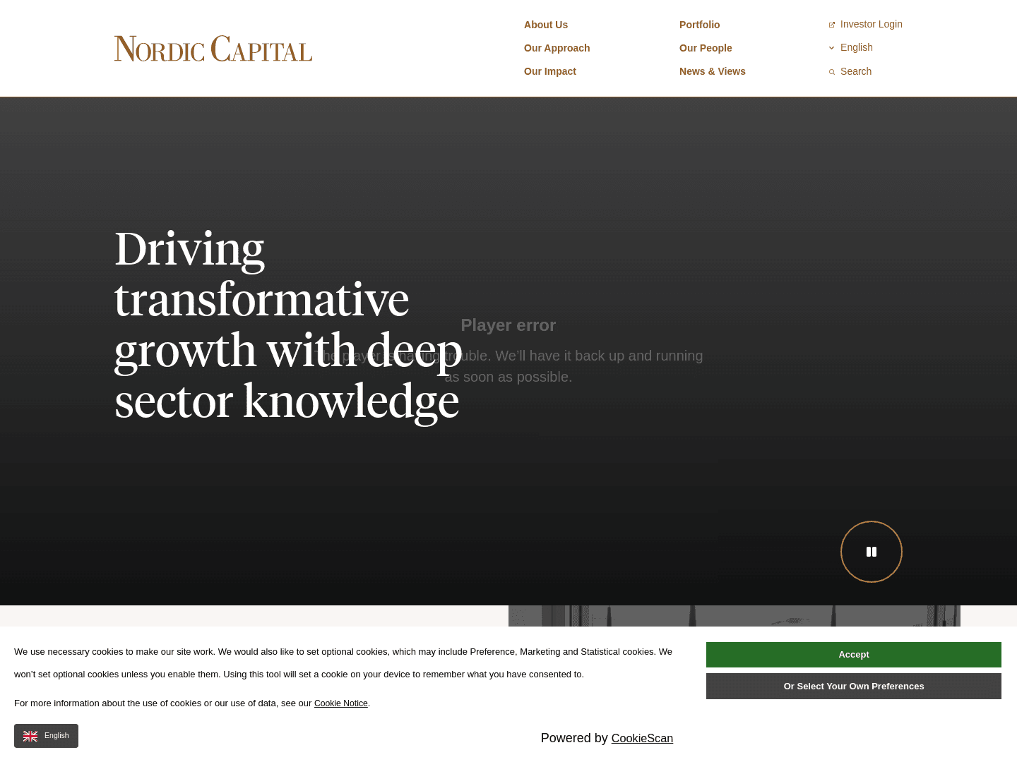 "Nordic Capital Raises €2 Billion for New Fund"