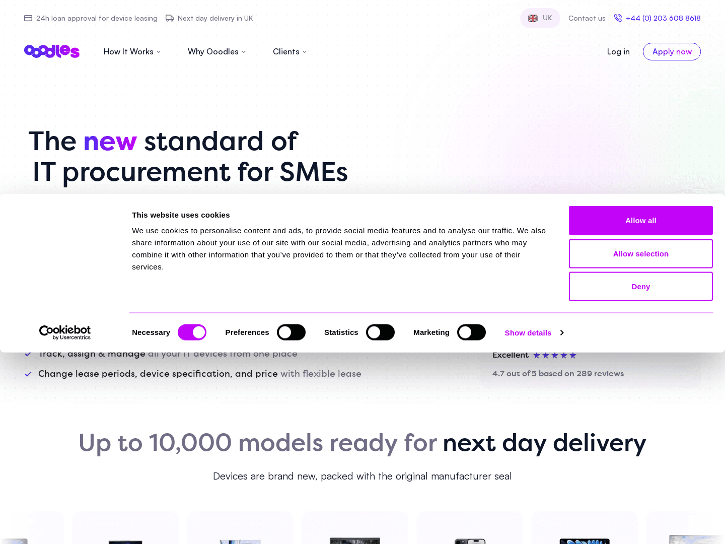 "Ooodles Raises $12 Million for SME Device Rentals"