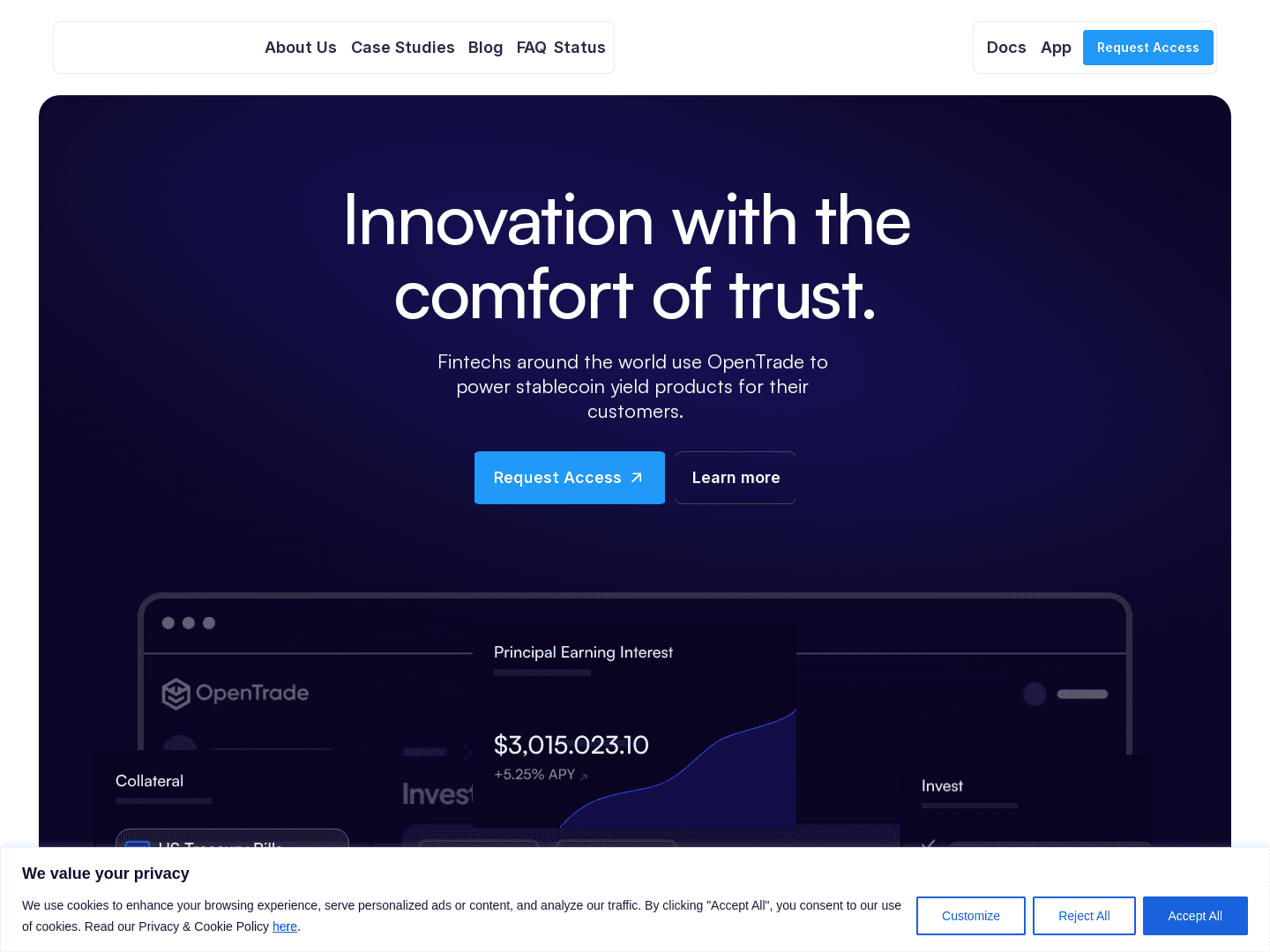 "OpenTrade: Pioneering Growth in the Stablecoin Market"